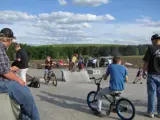 People enjoying the Skate Park