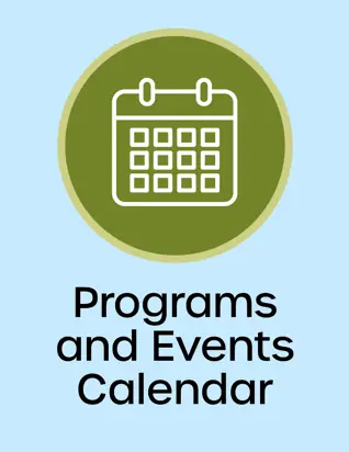 Rec Programs and Events calendar button, opens new window