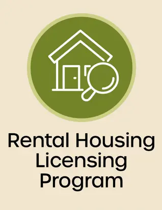 Rental Housing Licensing Program button  Opens in new window