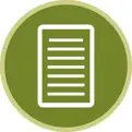 Form Icon Paper with lines on round background Opens in new window