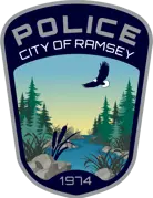 Ramsey Police Department Patch